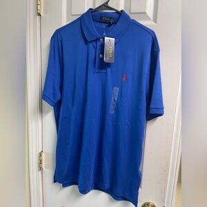 NWT! Royal blue Polo by Ralph Lauren -Med.